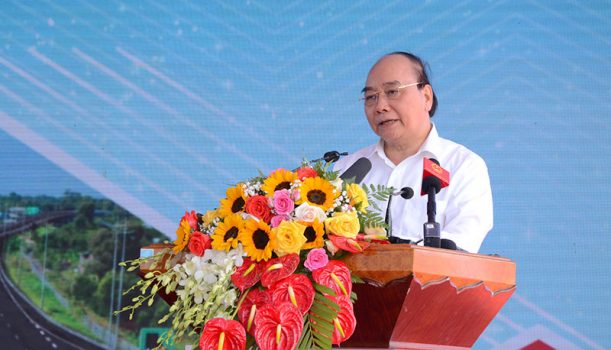 President Nguyen Xuan Phuc attended the technical traffic opening ceremony of Trung Luong – My Thuan highway